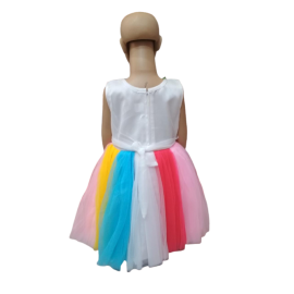 Multi color Girls Frock ( 4 to 7 year )